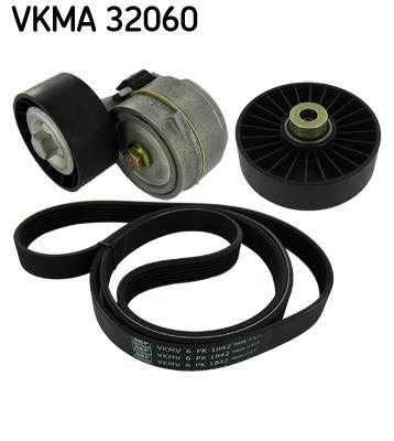 Kit de courroie d'accessoire (Courroie d’alternateur) SKF ref. VKMA 32060